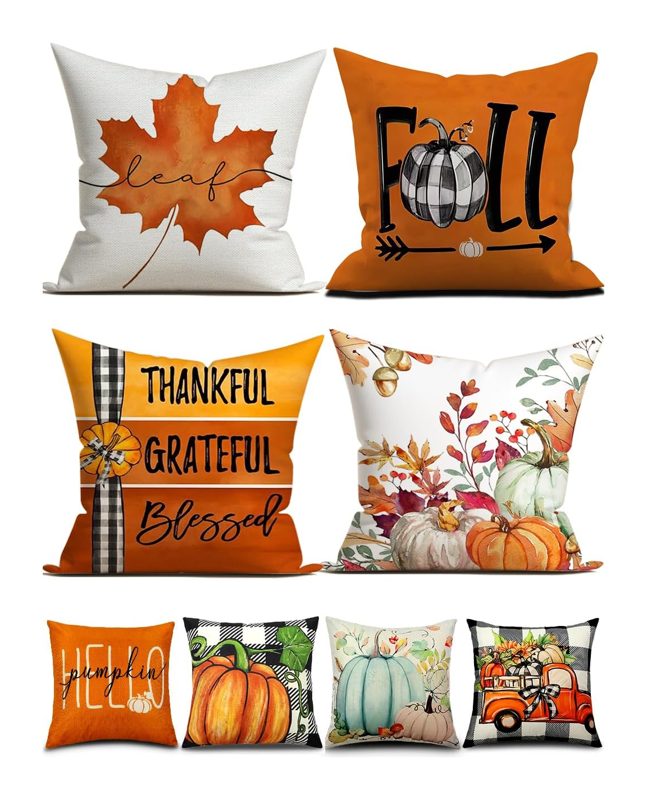 Thanksgiving pillow cases